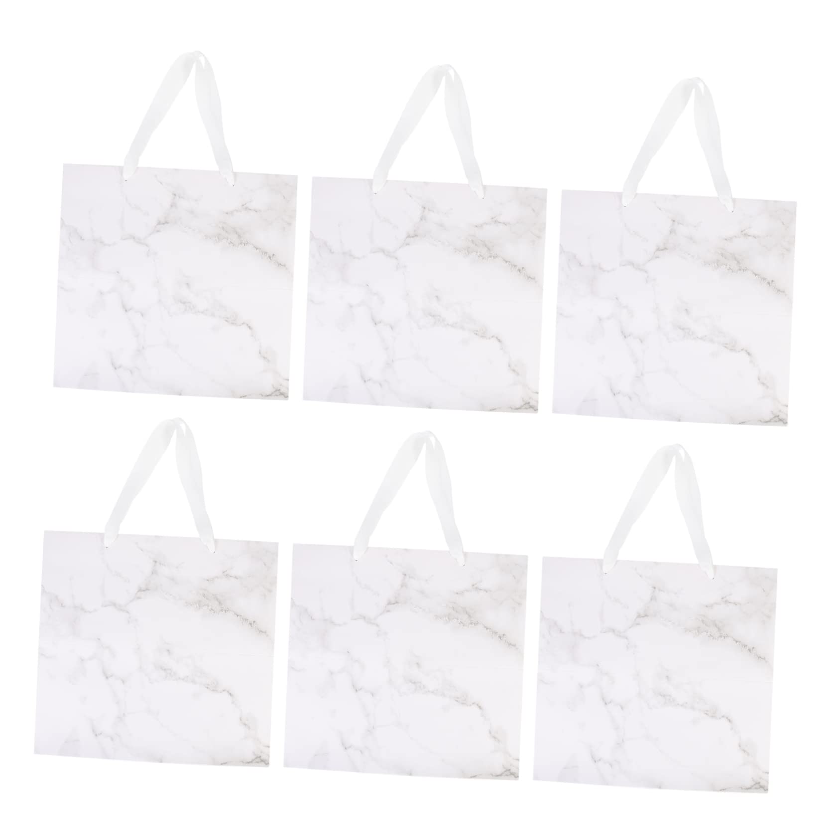 HAPINARY Bolsas De Mano De Mármol 6 Unidades Para Decorativas Diseño De Flores Para Cumpleaños