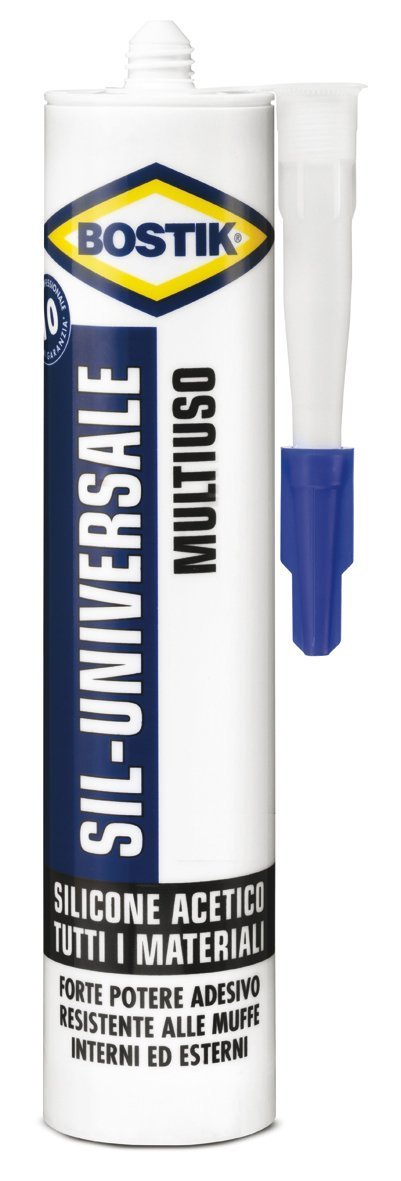 SILICONE TRASPARENTE UNIVERSALE ml.280 CONF. 24 PZ.