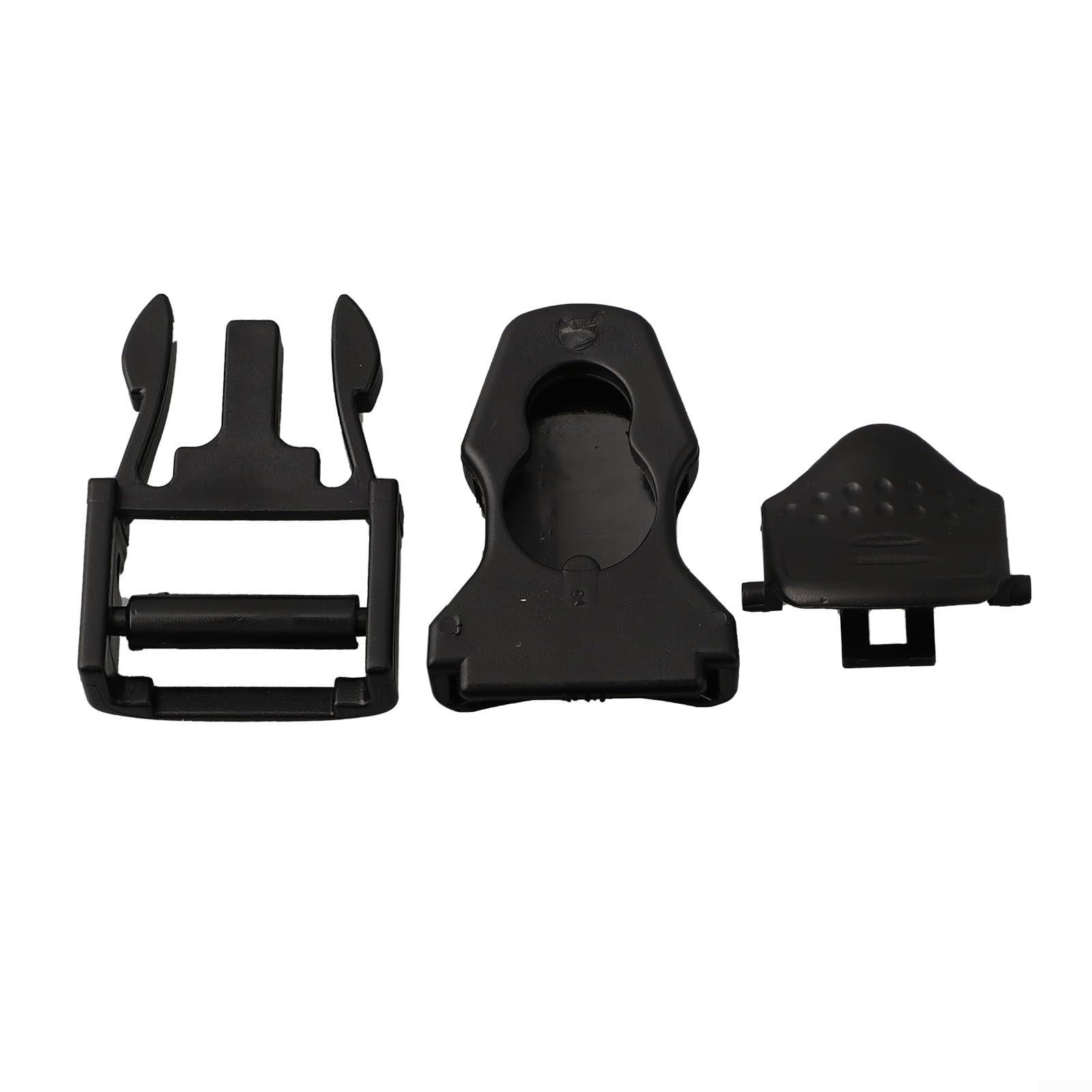 Scuba Fin Strap Replacement with Quick Release Buckles - Plastic Spring Heel Straps for Underwater Swimming Gear Snorkeling Freediving 2 Pack(A)