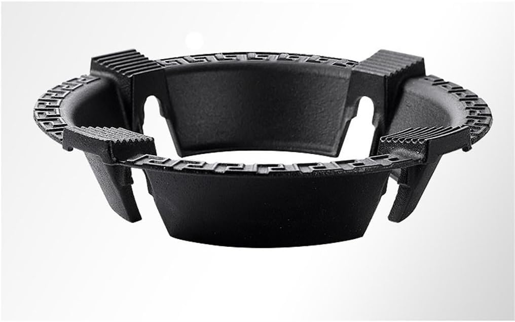 JSEIAJB Kitchen Utensils, Gas Stove, cast Iron Four Claw Gas Stove, Gathering fire Hood, Wind Deflector