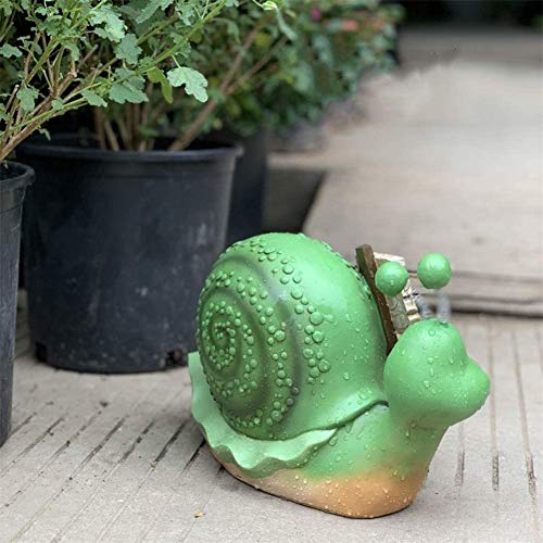 Sculpture d'escargot de jardin résistante pour décoration extérieure - 6