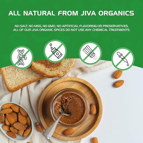 Jiva Organics NONE Raw Sprouted Organic Almond Butter 16-Ounce Large Jar thumb #7
