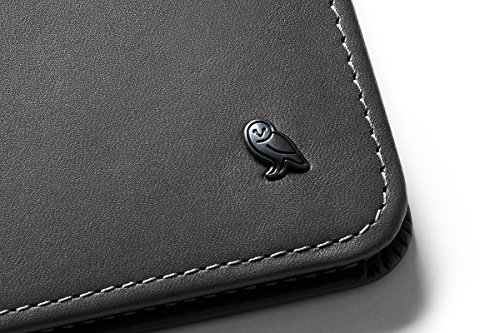Image of Bellroy Charcoal Leather Men's RFID Wallet (WHSD-CHA-301)