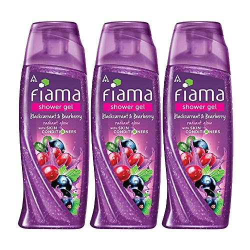 Fiama Blackcurrant & Bearberry Shower Gel (250ml x 3) at ₹300 – Amazon
