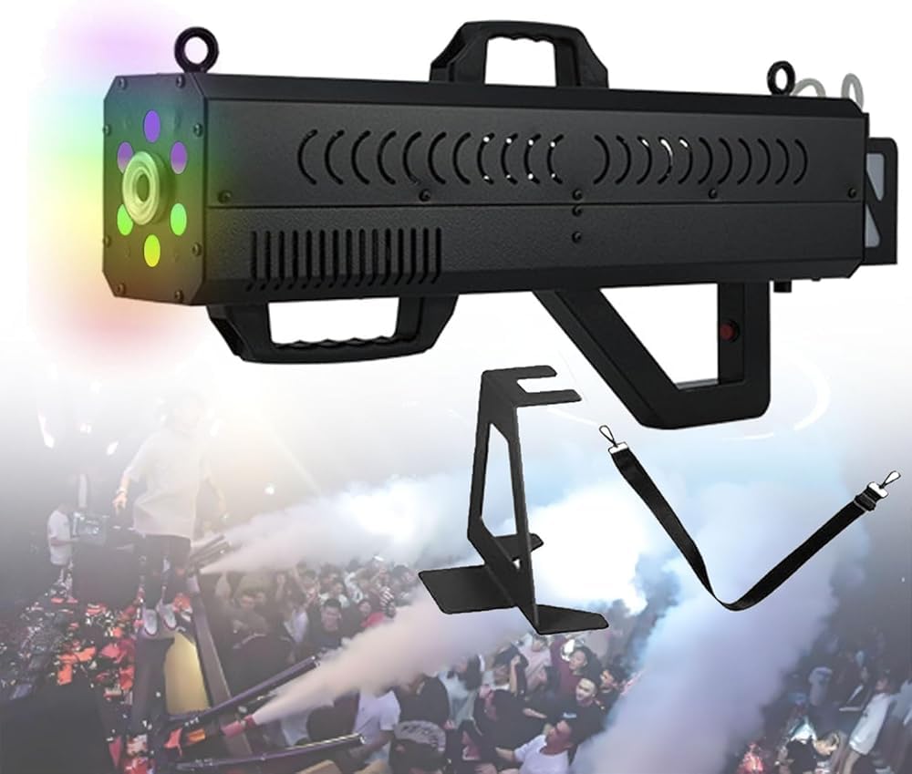 Máquina de humo fácil de usar para animar fiestas apagadas