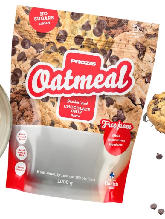 Oatmeal Avena Integral - Prozis (1000g, Chocolate chip)