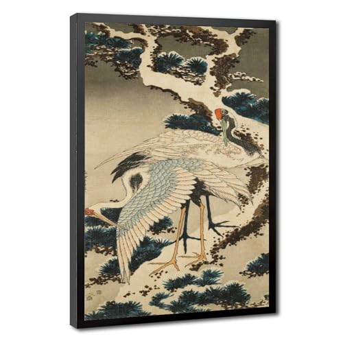 Affiches sur toile Katsushika Hokusai cadre suspendu salon bureau 50x76