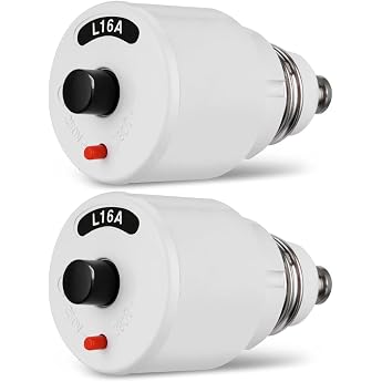 Automatic Screw-On Fuse for Old Electrical Distribution Fuse Automatic Screw 16 A Thread E27 L Characteristic 250/380 V White