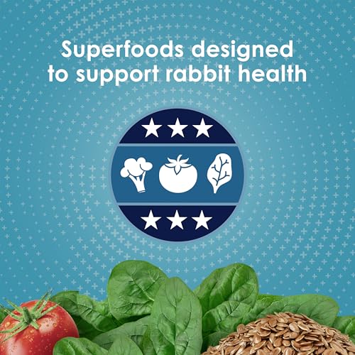 Kaytee Forti-Diet Pro Health Nourish+Protect Juvenile Rabbit Food, Comprehensive Nutrition Backed by Science, Digestive Health, Immune Support, 3 Pounds - Image 4