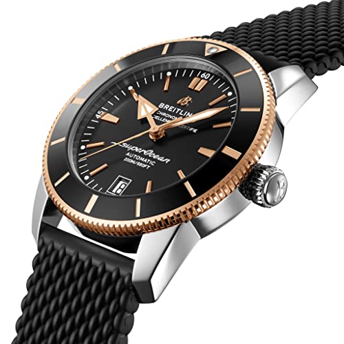 Breitling Suprocean Heritage II Black Rose Gold Breitling Calibre 20 42 UB2010121B1S12