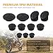 11PCS Motorcycle Frame Hole Caps Cover Plug Compatible with BMW R1250 GS/Adventure, R1200 GS LC 2013-2018, R1200 GS LC Adv 2014 2015 2016 2017 2018 2019 2020 2021 2022, R1250GS Accessories