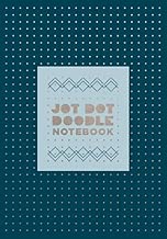 Jot Dot Doodle Notebook (Blue and Silver)