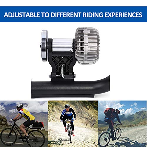 unisky Fluid Bike Trainer Stand Indoor Exercise Bicycle Training Stand Mountain & Road Bike Flywheel Stand with Noise Reduction