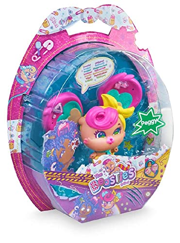 The Bellies From Bellyville Beastie Peggy, Incluye complementos para decorarlo,a Partir de 3 años (Famosa 700016672)