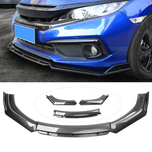 Voiture Becquet De Lèvre Avant, pour Audi TT(4 Seats) 2007-2014 MK2 Pare Chocs Lèvre Becquets Avant pour Anti Collision Séparateur Protection Kit