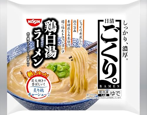（01:30時点） [冷凍] 日清食品 日清ごくり。 濃厚鶏白湯ラーメン 298g×7