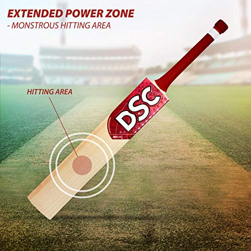 Image of DSC IBIS 440 English Willow Cricket Bat Short Handle, Multi, Mens