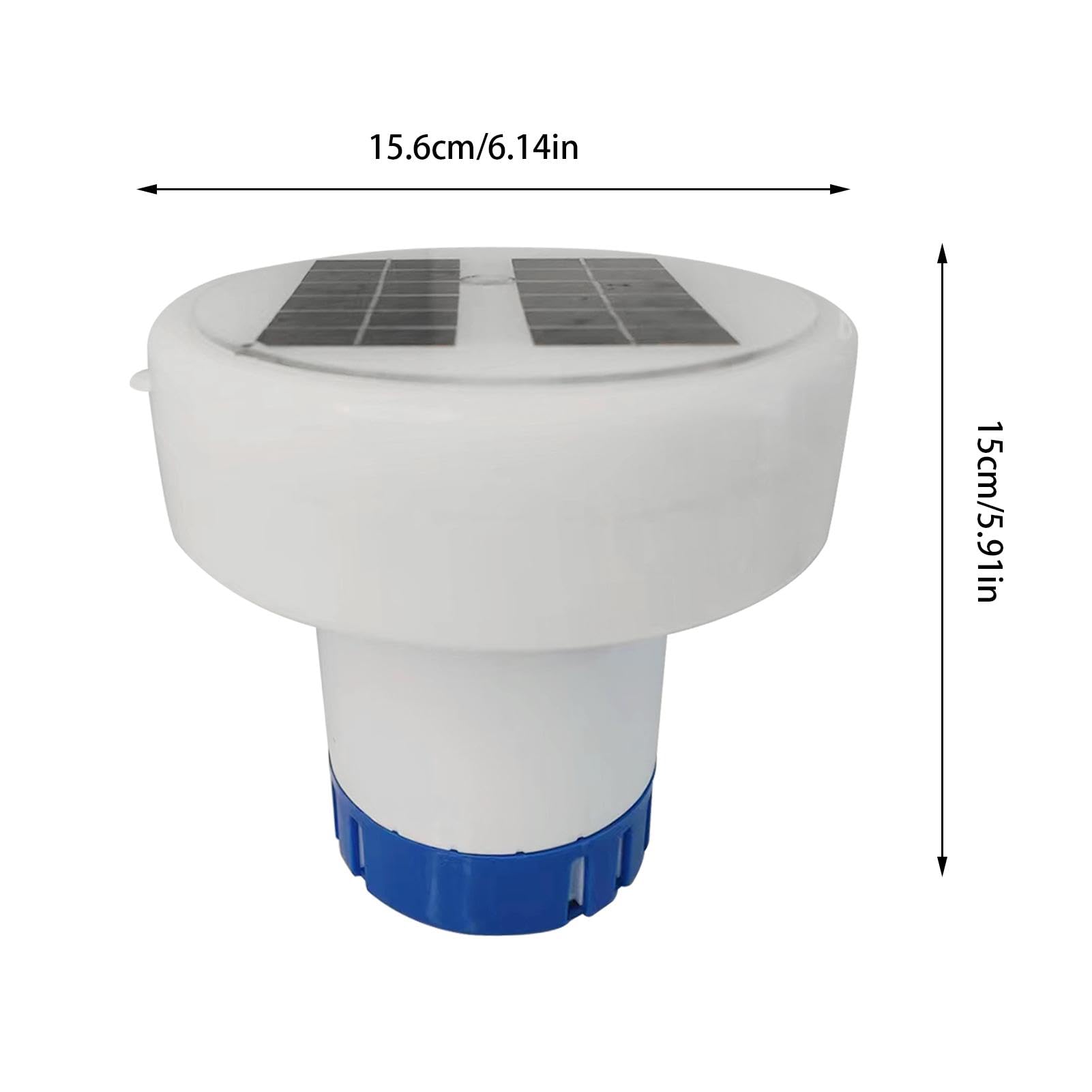 Dispenser Galleggiante Di Cloro Ulisem Da 5 Pollici, Galleggiante Chimico Regolabile Per Piscine Interne Ed Esterne 89083902