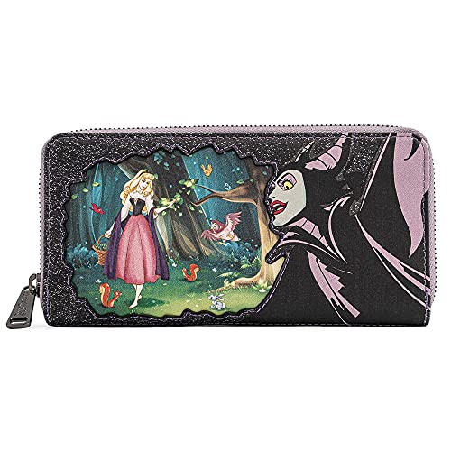 Loungefly Disney Villains Scene Maleficent Sleeping Beauty Wallet