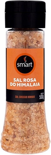 Smart Sal Rosa Do Himalaia Com Moedor Gigante 500G