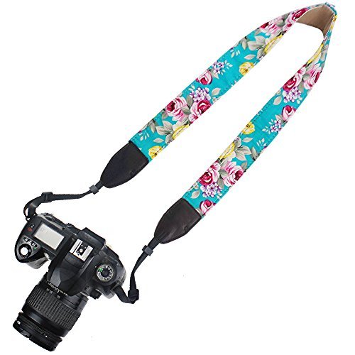 Elvam Camera Neck Shoulder Strap for DSLR/SLR/Instant Camera/DC/Phone Case, 13