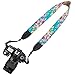 Elvam Camera Neck Shoulder Belt Strap for DSLR / SLR / Nikon / Canon / Sony / Olympus / Samsung / Pentax ETC - Flower Floral 13