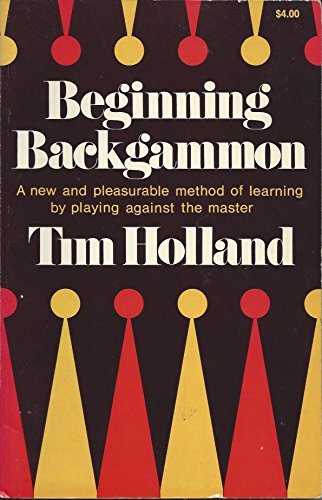 Beginning backgammon. B007EQO67Q Book Cover