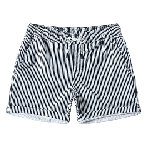 Men's Casual Drawstring Corduroy Shorts Elastic Waist Summer Shorts with Pocket