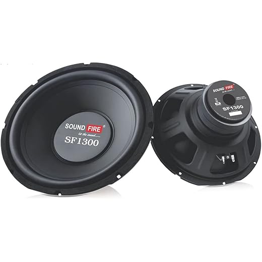 SOUND FIRE SF 1300 1300W 12 300mm Double Magnet Subwoofer
