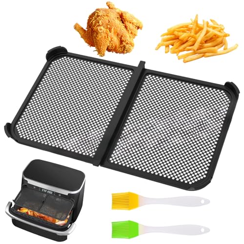 VEGCOO Protección contra salpicaduras para Ninja AF500EU | Accesorio para freidora de aire caliente compatible con Flexdrawer 10,4 L | Accesorios Air Fryer Splash Guard Protección eficaz contra el
