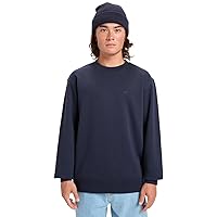 Quiksilver Maglione in Pile Salt Water Crew Nero XS