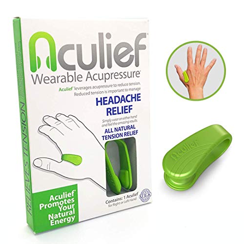 Aculief - Award Winning Natural Headache, Migraine and Tension Relief - Wearable Acupressure