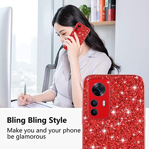 Coque Redmi Note 12S robuste anti-choc pour éviter les fissures d'écran rouge - 2