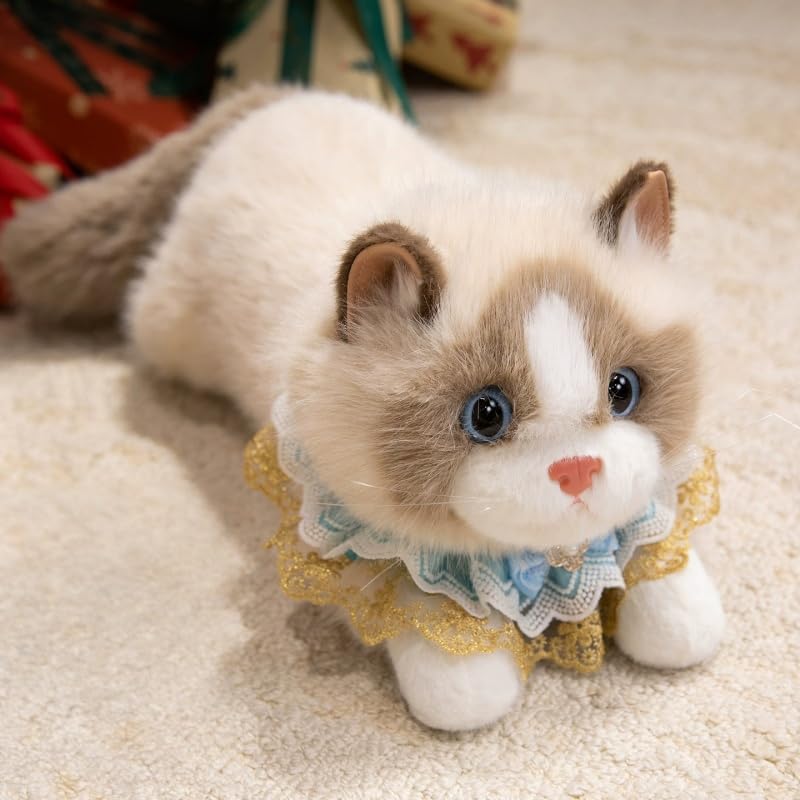 Amazon.co.jp: HIYOKU にゃんとリアル！鳴き声付き ラグドール 動物 猫