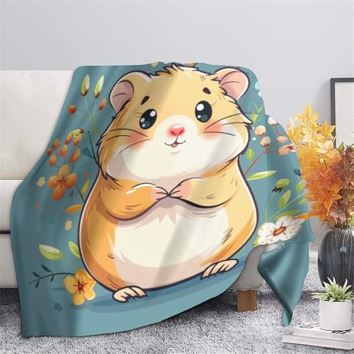 Couverture lit hamster en flanelle pelucheuse 3D premium - 7