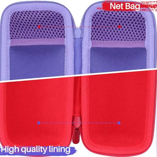 Lebakort Hard Case Compatible with JBL Flip 7 6 5 4 Waterproof Portable Speaker (Red Case) - Thumbnail 4
