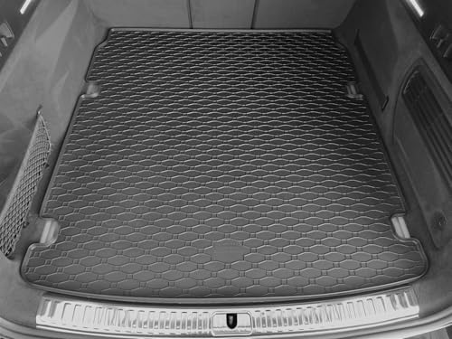 AD Tuning Gummi Kofferraumwanne für Audi A6 + A7 C8 Limo/Avant (2018-) – Passgenaue Antirutsch Laderaumwanne, Wasserdicht, Schmutzabweisend & Pflegeleicht