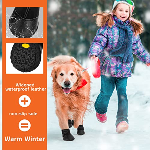 Dcoagt 0001 Dog Boots,Waterproof Dog Shoes thumb #5