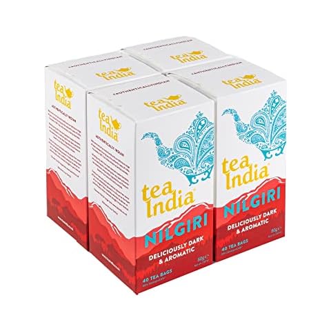 Tea India Nilgiri Biodegradable Breakfast Tea Bags Cover