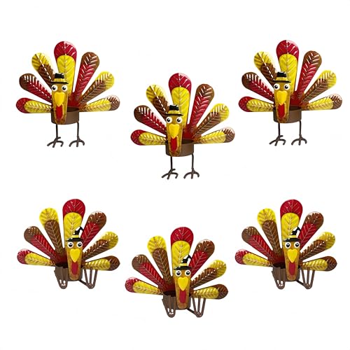 6 Pack Metal Turkey Holders