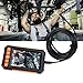 Hamwesh Industrial Endoscope, 4.3 Inch Screen HD 1080P Lens 8 Adjustable LEDs Endoscope Camera, Industrial Inspection Camera with Semi Hard 10M Cable for Car Pipe Inspection Auto Repair