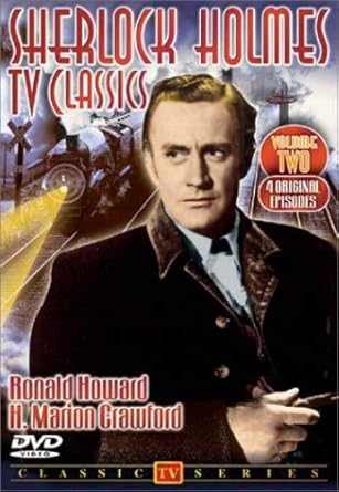 Amazon Com Sherlock Holmes Volume 2 Tv Classics Ronald Howard Howard Marion Crawford Archie Duncan Steve Previn Jack Gage Movies Tv