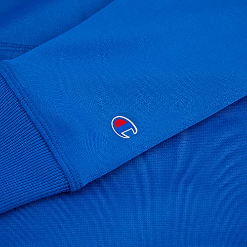 Champion Boys Long Sleeve Tech Athletic Hoodie Sweatshirt (Bozetto Blue, Medium, M) #TOP3