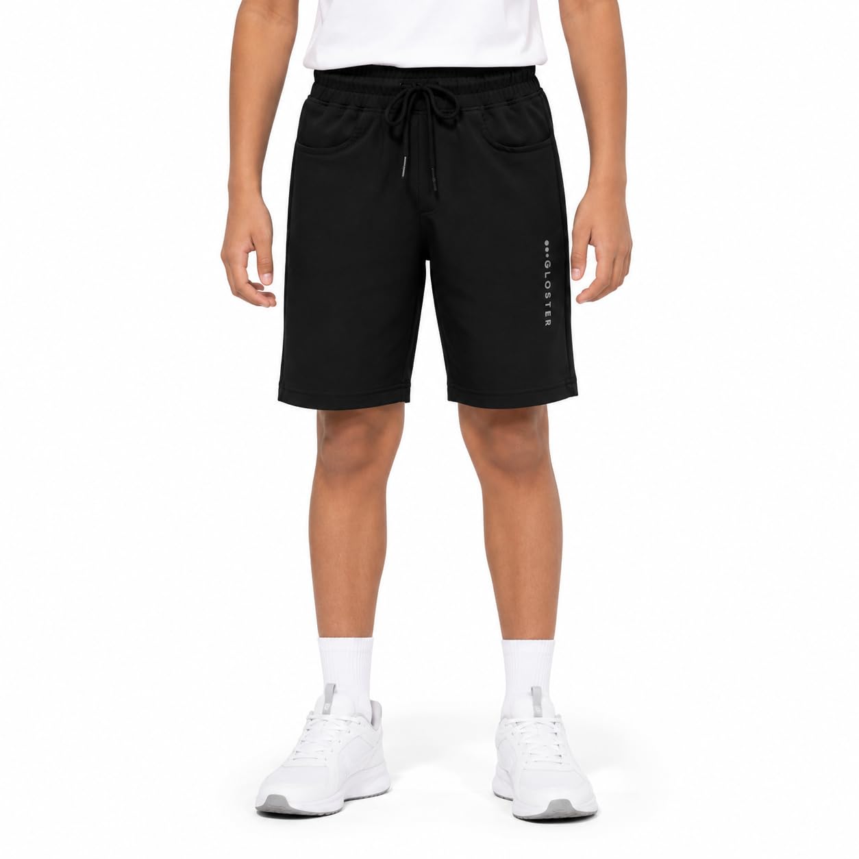 Gloster Kids 4 Way Stretch Bermuda Shorts for Boys| Comfortable Rib Waistband | Sport Bermuda Half Pant for Boys | Lightweight Activewear for Play Running-image-38