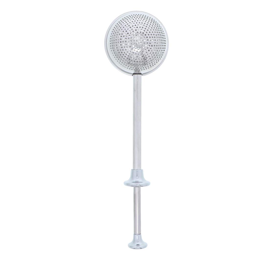 Tea Infuser Strainer for Loose Leaf Teas with Handle - Silver
