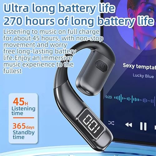 Auricular inalámbrico Bluetooth 5.5 On Ear con gancho miniatura 2