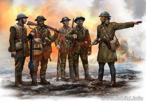 Masterbox !!!New!!! British Infantry, Somme Battle Period, 1916 1/35 Master Box 35146 #TOP12