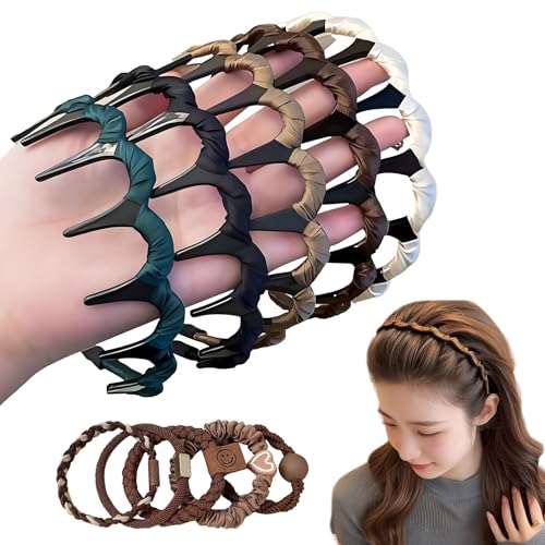 Retro High Skull Headband New U Shape Fashion Tooth Hair Comb Headband
