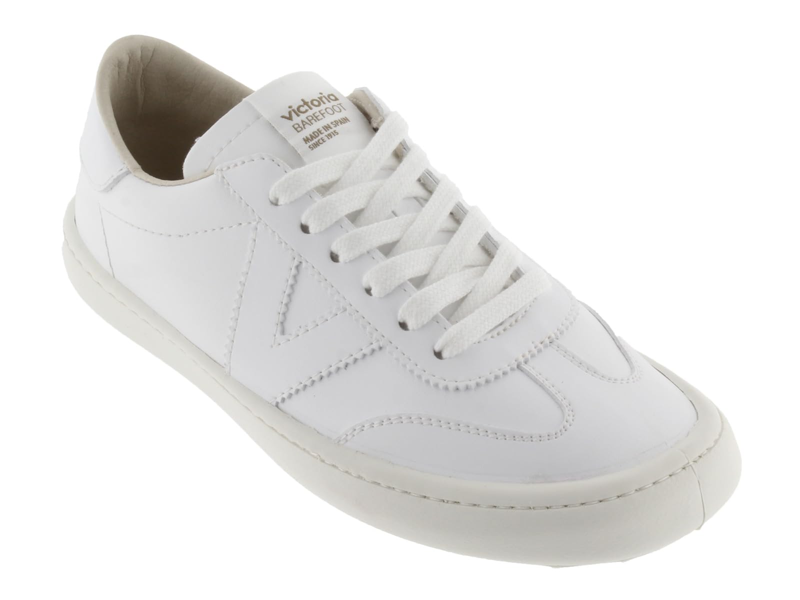victoria Zapatillas Unisex Olmo Barefoot Efecto Piel Blanco Monocromo 1186102 para Adulto