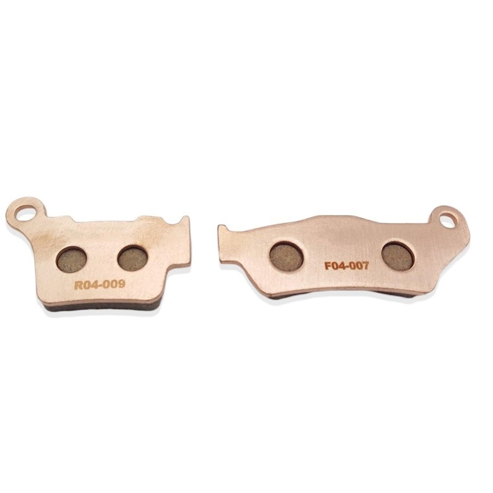 Brake Guard Pasuje do KTM Pasuje do HUSQVARNA SX SXF XC XCW EXC EXCF Klocki hamulcowe przednie i tylne do motocykli terenowych Spiek miedziany(1 Kit (F04 and R04))